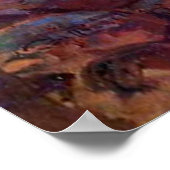 彼の肉男vsグリズリー・チャールズ・マリオン・ラッセル ポスター (角)