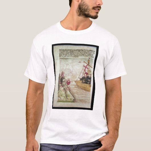 彼の船のSt.ブレンダン Tシャツ (正面)