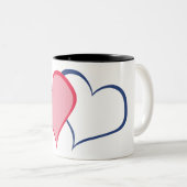 彼の良い半分の彼女+彼(1 / 2) ツートーンマグカップ (正面右)