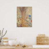 彼の若い頃のOdiron Redon仏CC0027 ポスター (キッチン)