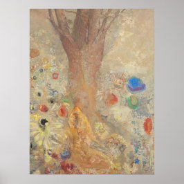 彼の若い頃のOdiron Redon仏CC0027 ポスター