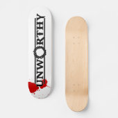 彼の血のスケートのデッキ スケートボード (正面)