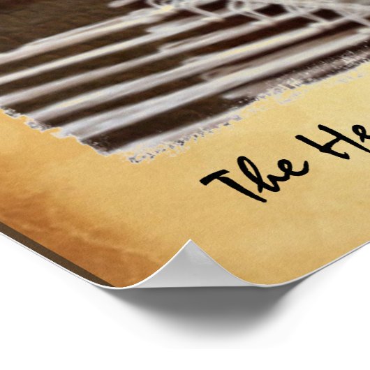 彼の衣服のポスターの裾 ポスター (角)