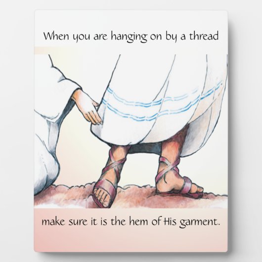 彼の衣服の額の縁 フォトプラーク (正面)