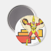 彼の要素の中の火炎 マグネット (正面/裏面)