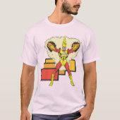 彼の要素の中の火炎 Tシャツ (正面)