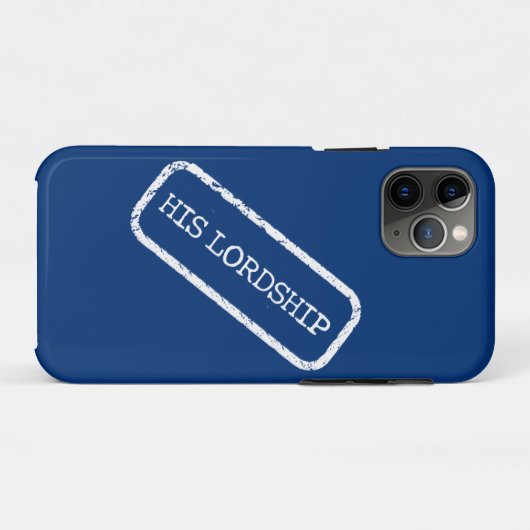 「彼の親父」 Case-Mate iPhoneケース (裏面(横))