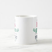 彼の計画、私のものではない 聖書の励ましの言葉 コーヒーマグカップ (中央)