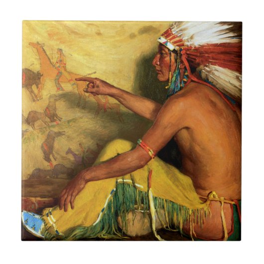 彼の記録へのプライドを指差して タイル (正面)