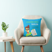 彼の試験の成功おめでとう-カスタマイズ可能 クッション (椅子)