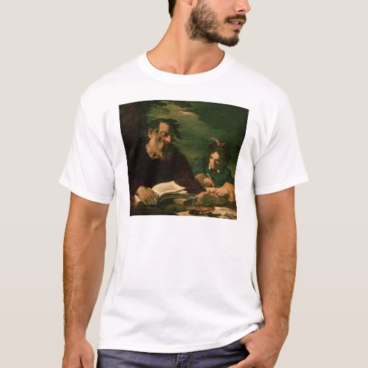 彼の詩を定めているホーマー Tシャツ (正面)
