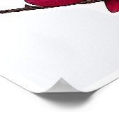 彼の誠実さ – 感動的 Wall Poster ポスター (角)