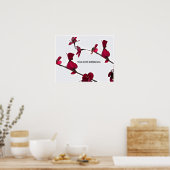 彼の誠実さ – 感動的 Wall Poster ポスター (キッチン)