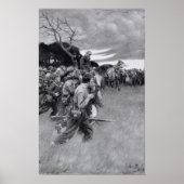 彼の軍隊は泣いて泣きながら解散した ポスター (正面)