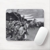 彼の軍隊は泣およびsobbingを壊しました マウスパッド (マウス)