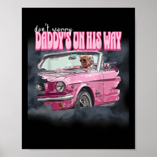 彼の道の切り株を心配する ポスター (正面)