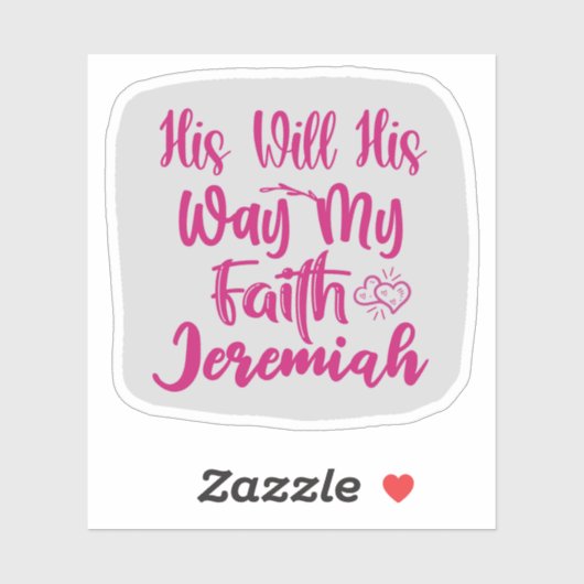 彼の遺言で私の信仰をキリスト教へ シール (シート)