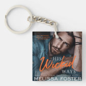 彼の邪悪な方法でキーリング キーホルダー (正面)