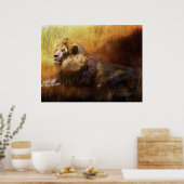 彼の野生の王位芸術のポスター/プリント ポスター (キッチン)