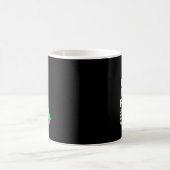 彼の闘いは私の闘い リンパ腫 血液がん啓発 コーヒーマグカップ (中央)