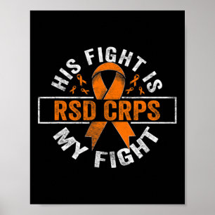 彼の闘いは私の闘い RSD CRPS啓発 2 ポスター