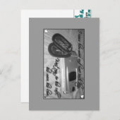 彼の電話を待っています… ポストカード (正面/裏面)