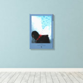 彼の頭を持って来い キャンバスプリント (インサイチュ (ウッドフロア))