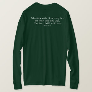 彼の顔を追求して下さい Tシャツ