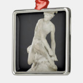 彼の飛んだサンダル1744年を付ける水星 メタルオーナメント (左)