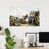 彼の飛行直前のボナパルト ポスター (ホームオフィス)