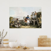 彼の飛行直前のボナパルト ポスター (キッチン)