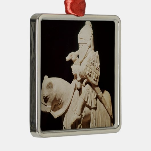 彼の馬の装甲の騎士 メタルオーナメント (右)