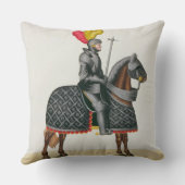 彼の馬の装甲、「Histoからのプレートでナイト爵に叙して下さい クッション (裏面)