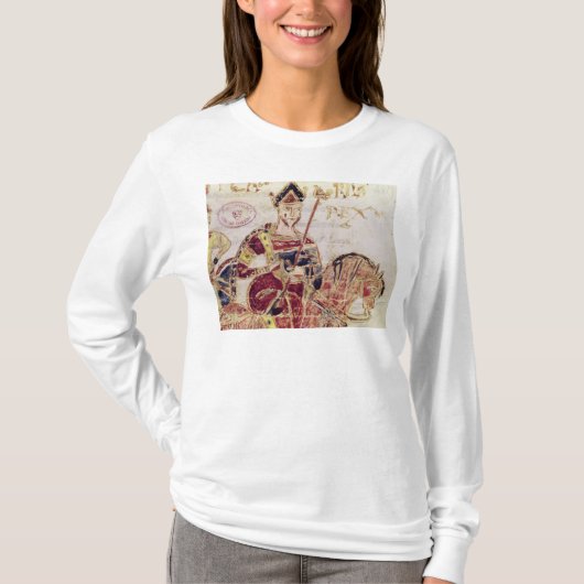 彼の馬のLothair I氏4 Tシャツ (正面)