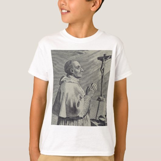 彼の高貴な聖チャールズ・ボロメオ Tシャツ (正面)