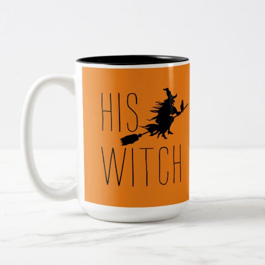 彼の魔女ハロウィーンマグ ツートーンマグカップ (左)