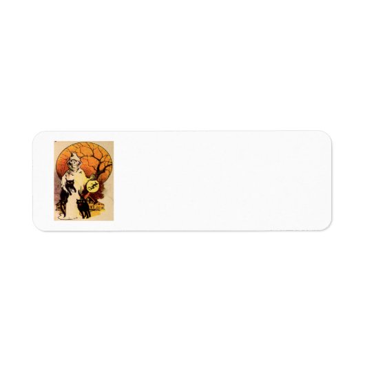 彼の黒猫を使った死神 ラベル (正面)