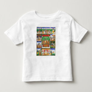 彼の10人の具象の中心、ジャイプル、RのVishnu トドラーTシャツ