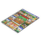 彼の10人の具象の中心、ジャイプル、RのVishnu ノートブック (左側)