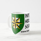 彼の11oz標準のマグ コーヒーマグカップ (正面左)