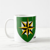 彼の11oz標準のマグ コーヒーマグカップ (左)