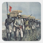 彼の1892年の代表団のMizon中尉 スクエアシール (正面)