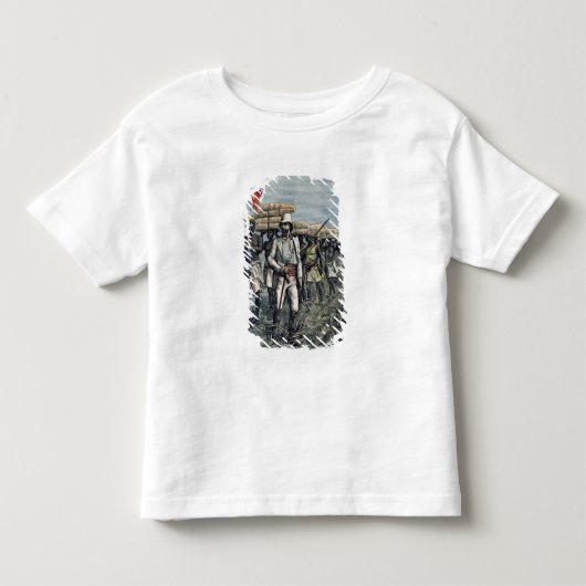 彼の1892年の代表団のMizon中尉 トドラーTシャツ (正面)