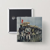 彼の1892年の代表団のMizon中尉 缶バッジ (正面&裏面)