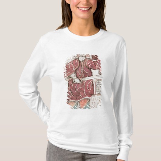 彼の2カラス、HuginおよびMuninのOdin、 Tシャツ (正面)