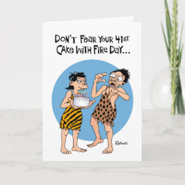 彼の41番目の誕生日 カード