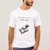 彼の（イエス）のTシャツで試してみよう Tシャツ (正面)