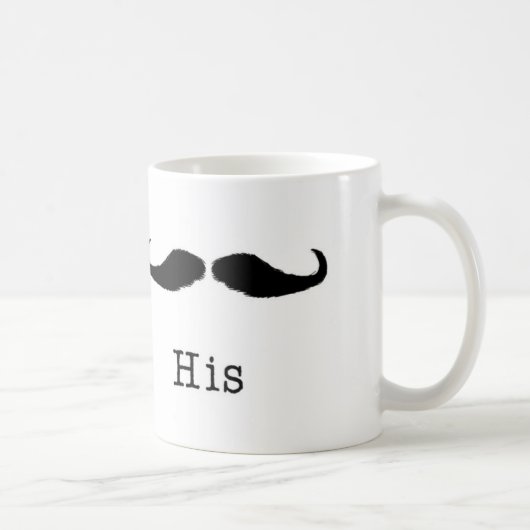 彼の コーヒーマグカップ (右)