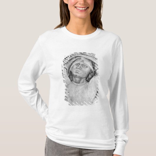 彼のchainmailをはずしている兵士 tシャツ (正面)
