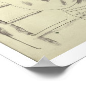 彼のF図解入りの、写真付きの宛の8通の手紙 ポスター (角)